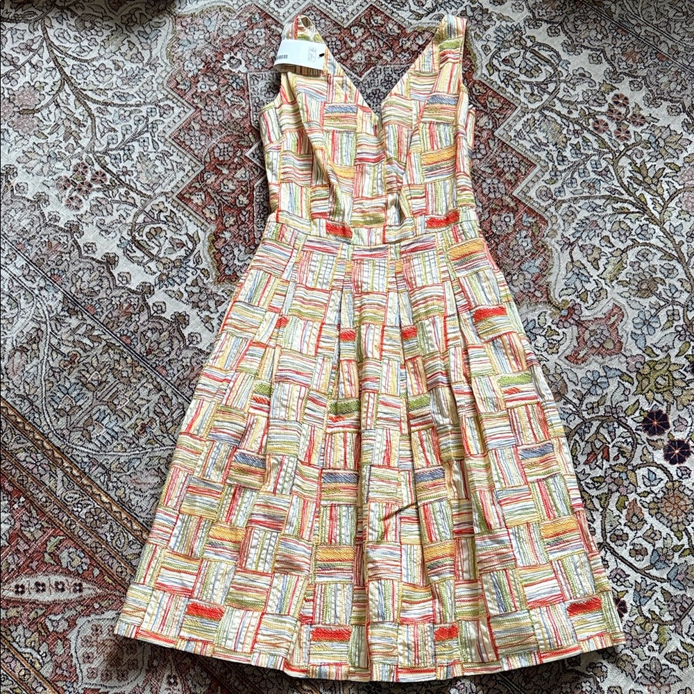 Piazza Sempione embroidered sundress 2 multicolor